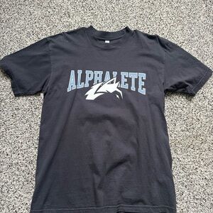 Alphalete Men's Navy Graphic Tee